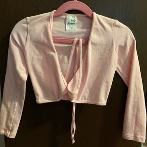 Ballet wrap top